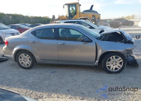 2014 Dodge Avenger Se из США, поврежденный, VIN 1C3CDZAB6EN177771